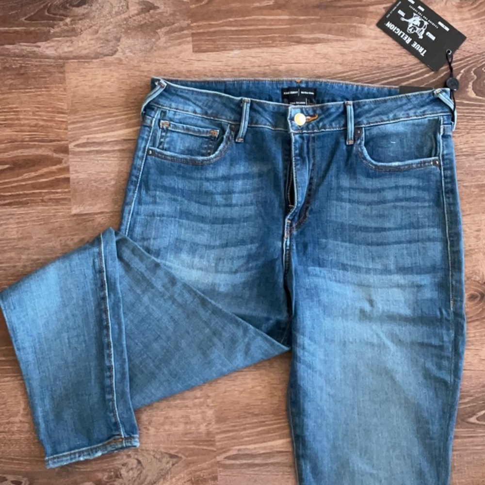Mid rise true religion skinny jeans